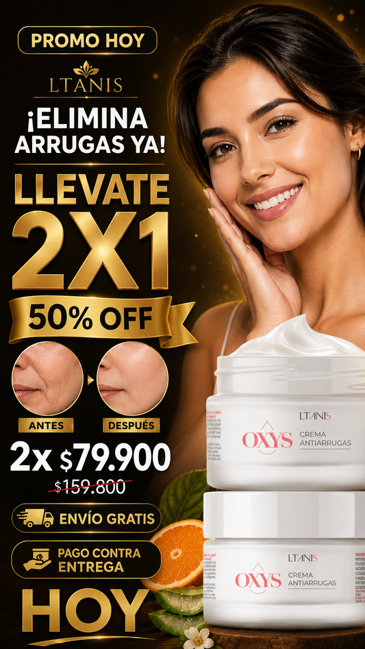 OXYS LA CREMA QUE TRANSFORMA TU PIEL